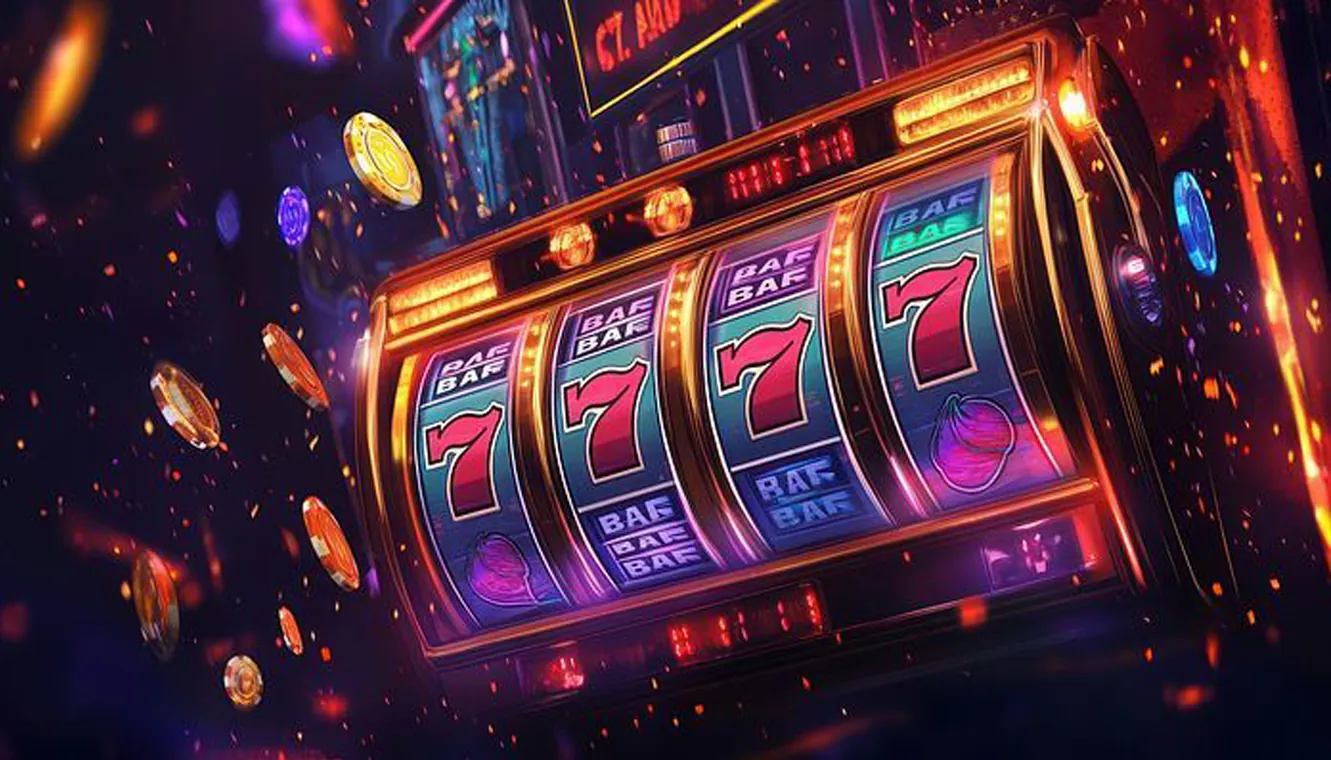 Digital interface showing cryptocurrencies and casino game icons